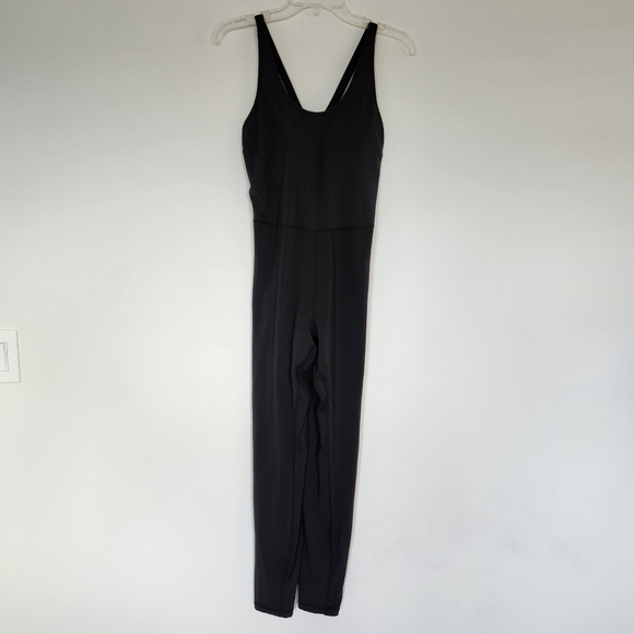 Lovesoft Yoga Workout Backless Bodysuit Dance Unitard Jumpsuit Gym Black XXL - Picture 5 of 13